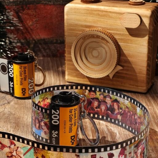 Wood Camera Gift Box